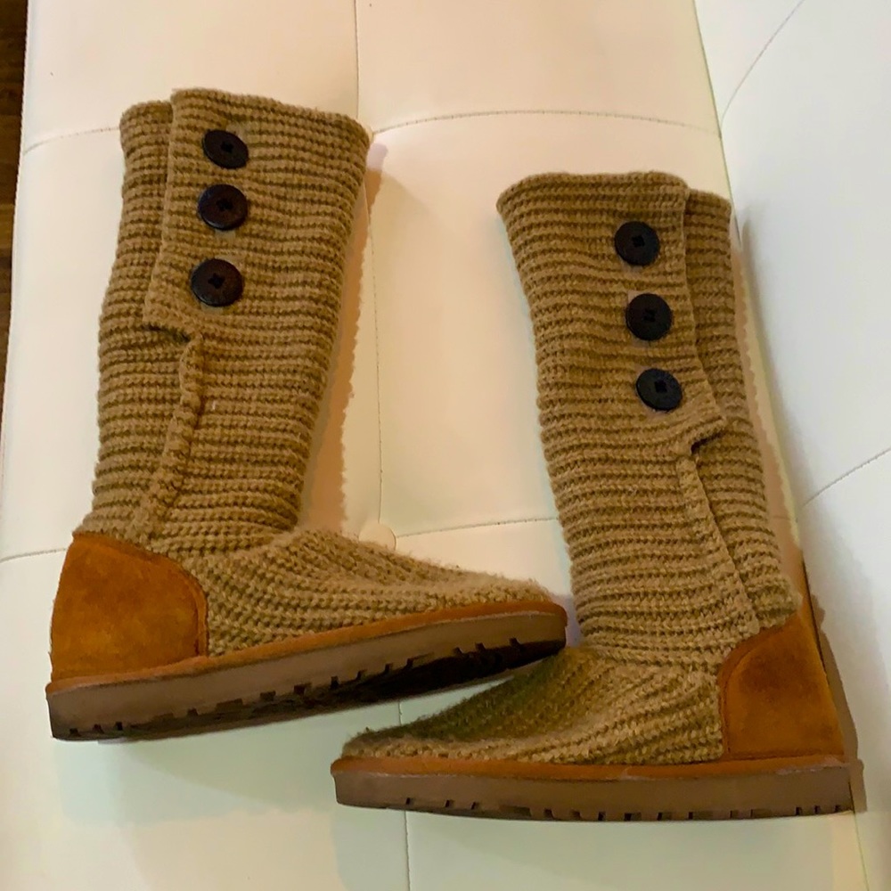 UGG knit boots